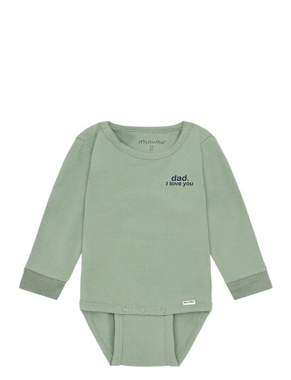 Minymo Body Ls Green 80