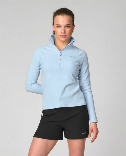Johaug Women"s Fusion Fleece Half Zip Light Blue S
