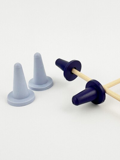 Prym Maskestopper / Pinnebeskytter til pinnenr. 2-3,5mm og 4-7mm 4 s Prym Maskestopper / Pinnebeskytter til pinnenr. 2-3,5mm og 4-7mm 4 s