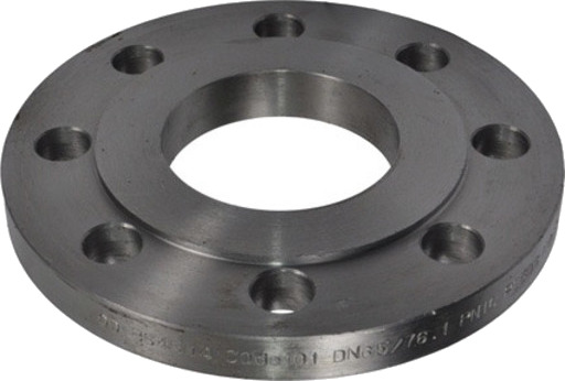114,3 mm stålflens flat BS4504 kode 101 PN16