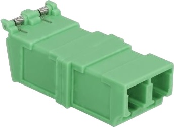 Delock - Nettverkkopler - Lc Multimodus (Hunn) Til Lc Multimodus (Hunn) - Fiberoptisk - Grønn (En Pakke 4)