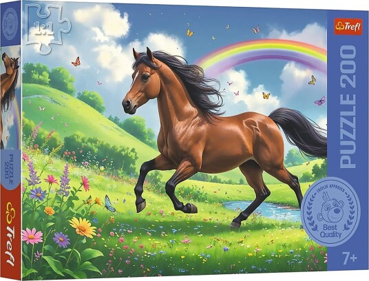 Trefl Pappussel 200 Bitar Dignified Horses Multi/Patterned One Size