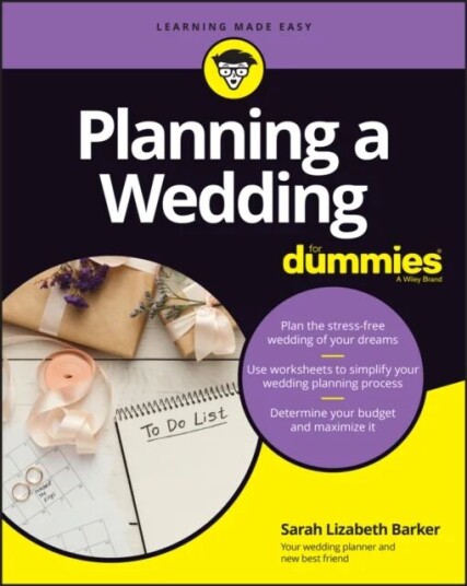 Planning A Wedding For Dummies Av Sarah Lizabeth Barker