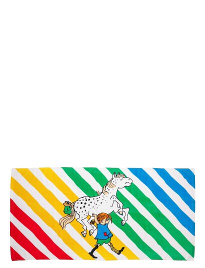 Martinex Pippi Snedrand Badhandduk Multi/patterned 140X70