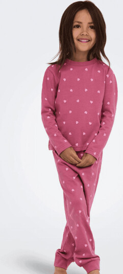 Kids Only Kmgrila pyjamas til småbarn Rose Wine (116) 116