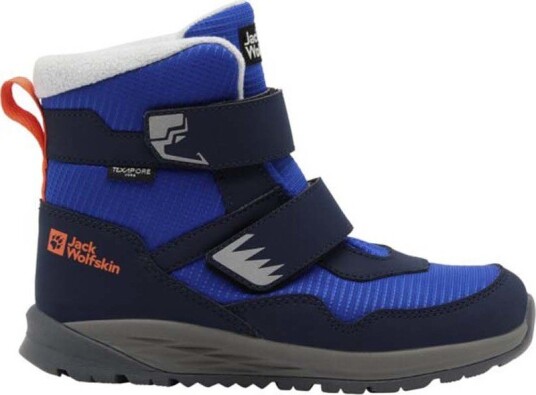 Jack Wolfskin Juniors' Polar Bear-B Texapore Mid Vc Crisp Cobalt 27 Jack Wolfskin Juniors' Polar Bear-B Texapore Mid Vc Crisp Cobalt 27