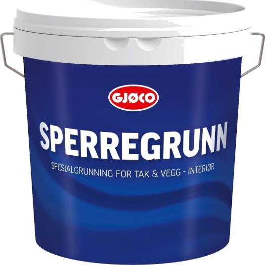 Gjøco sperregrunn hvit base 2,7 l