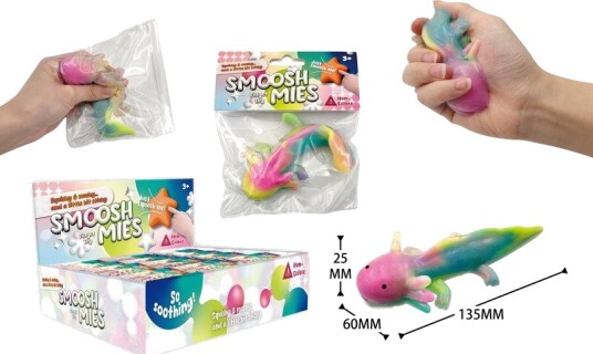 Squishy Sticky Axolotl 48g 13cm Squishy Sticky Axolotl 48g 13cm