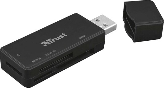 Trust Nanga USB 3.1 minnekortleser microSD/SD/MS