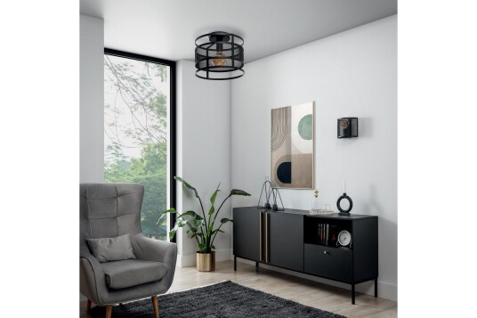 Plafond Gormar Svart