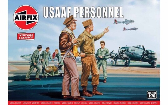 Airfix 1/76 WWII USAAF Personnel Vintage Classics