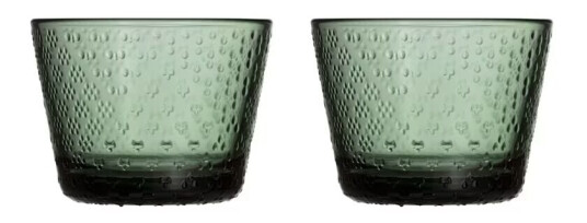 iittala Tundra drikkeglass 16 cl 2-pakning Furugrønn