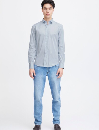 Casual Friday Cfpalle Slim Fit Shirt Blue XXS