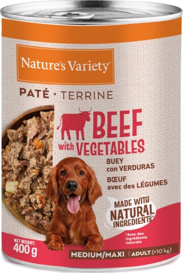 Nature’S Variety Våtfôr Adult Nature'S Variety Paté Medium Maxi Okse 400 G