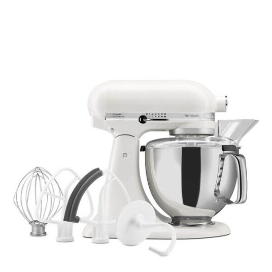 Kitchenaid Artisan Kjøkkenmaskin 4,8L Porcelain White 5KSM175PSEPL Kitchenaid Artisan Kjøkkenmaskin 4,8L Porcelain White 5KSM175PSEPL