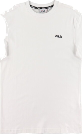 Fila T skjorte Berloz Bright White Fila 16 18 år 176 188 T skjorte Hvit