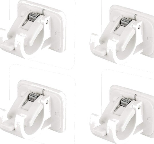 Stangholder 4 pak Hvid