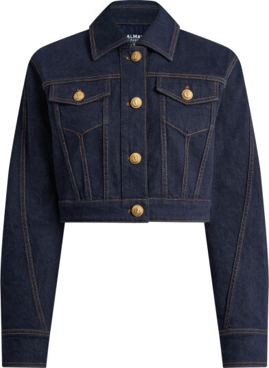 Balmain Dame Jakker Blå L,
