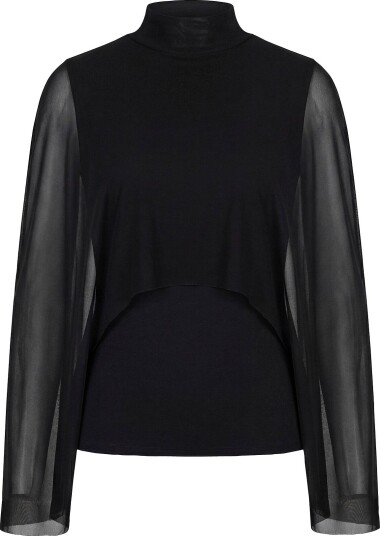 Object   Topp Objaylin L/S Re Top 148 Div   Svart