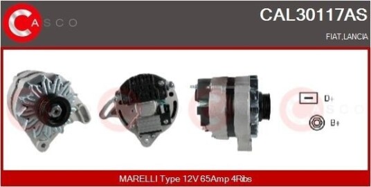 CASCO CAL30117AS Dynamo CASCO CAL30117AS Dynamo