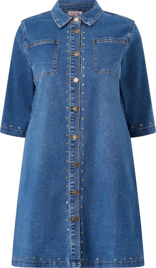 Anyday   Denimkjole Any isla 434   Blå