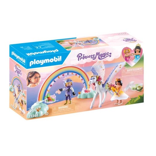 Playmobil Princess - Pegasus with Rainbow in the Clouds