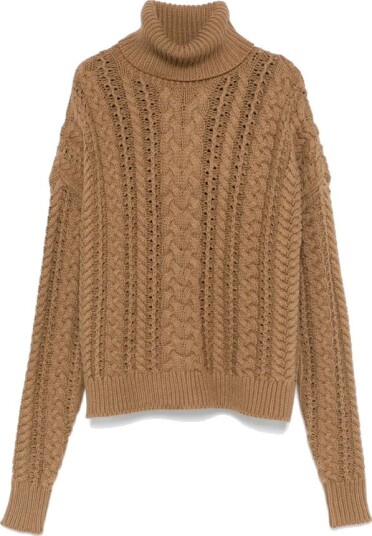 Ralph Lauren Dame Strikkevarer Brun L,