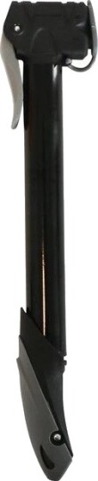 Dresco Minipumpe 25 cm ??? Aluminium, Dobbelt ventilhode, 6 Bar, Svart Dresco Minipumpe 25 cm ??? Aluminium, Dobbelt ventilhode, 6 Bar, Svart