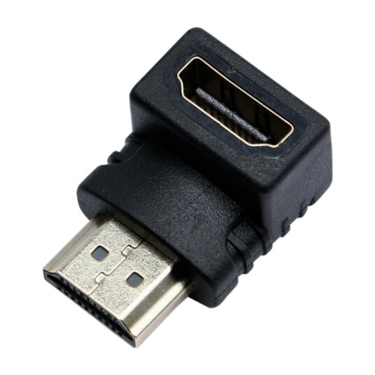 Eletra HDMI Af   HDMI AM 2.0 adapter svart
