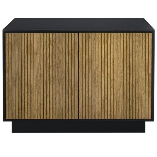 Englesson Line Burned Walnut Skjenk med 2 Dører Sort