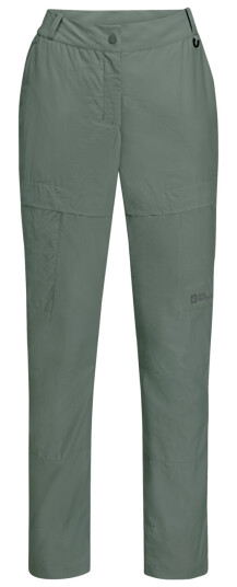Jack Wolfskin Women's Barrier Pant Hedge Green 46, Hedge Green