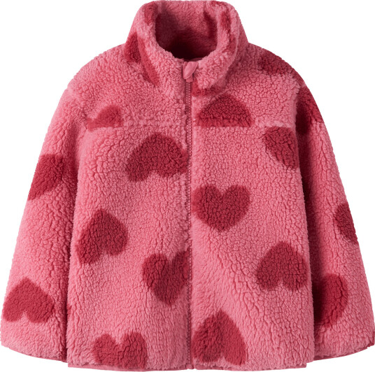 Name It Nmfmonica Teddy Jacket Aop Noos   Red   128