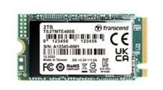 Transcend TS2TMTE400S - SSD - 2 TB - PCIe 3.0 x4 (NVMe) Transcend TS2TMTE400S - SSD - 2 TB - PCIe 3.0 x4 (NVMe)