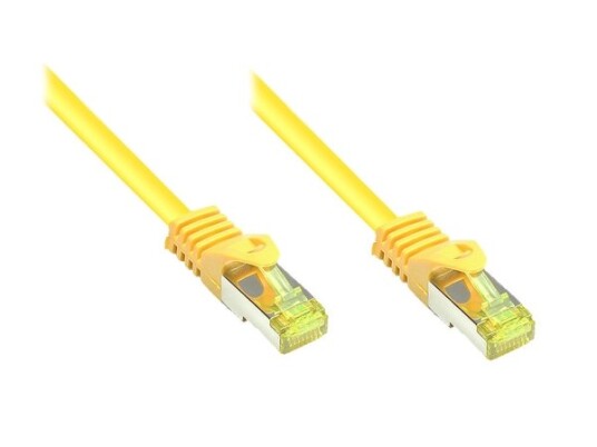 Rj45 Patchkabel Med Cat.7 Råkabel Og Låsebeskyttelse (Rns®) S/Ftp Pimf Halogenfri 600Mhz Ofc Gul 1,5M Good Connections® (8070R-015Y) Rj45 Patchkabel Med Cat.7 Råkabel Og Låsebeskyttelse (Rns®) S/Ftp Pimf Halogenfri 600Mhz Ofc Gul 1,5M Good Connections® (8070R-015Y)