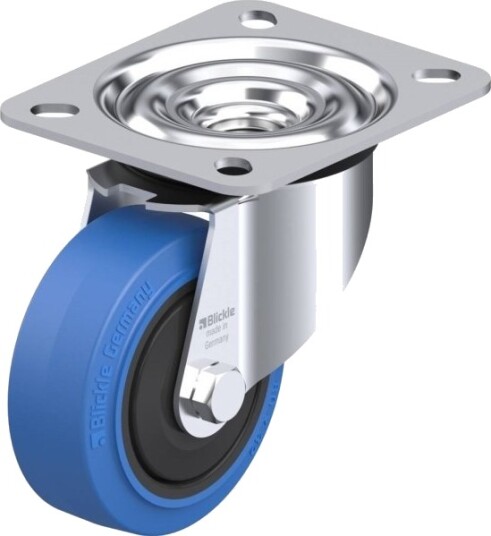 Blickle 850093 Le-Poev 80Kf-Sb Hjul, Hjuldiameter 80 Mm, Bæreevne (Maks.) 140 Kg, 1 Stk