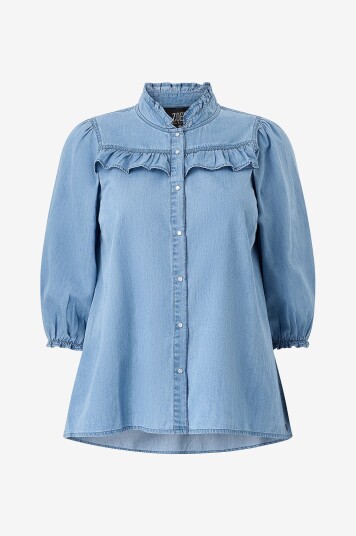 ZOEY   Denimbluse Vera   Blå