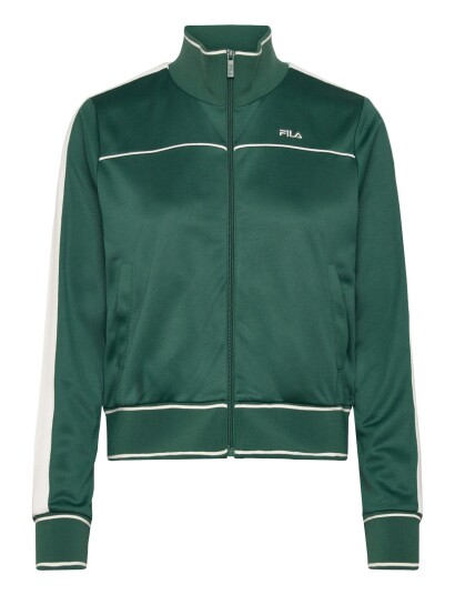 FILA Michi Regular Cropped Taped Track Jacket White S
