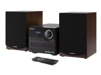 Sharp XL-B517D - Mikrosystem - 2 x 7.5 watt - brun Sharp XL-B517D - Mikrosystem - 2 x 7.5 watt - brun