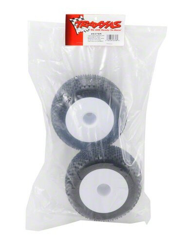 Traxxas 5375R Response Pro 3.8" Tires On Dish Wheels 2