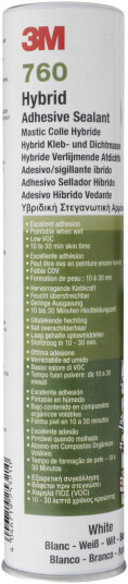 3M Hybridlim Og Fugemasse 760 295ml 3M Hybridlim Og Fugemasse 760 295ml