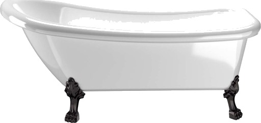 Bathlife Badekar Ideal Hvit/Sort 153x67cm Bathlife Badekar Ideal Hvit/Sort 153x67cm