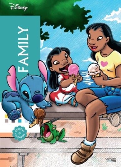 Mystery Colouring  Family  Reveal iconic Disney characters with colour by number