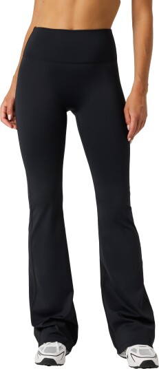 Björn Borg Women"s Borg Flare Tights Tall Black Beauty, XS