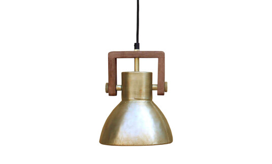 Pr Home ASHBY Taklampe Singel Pale Gold H25 25