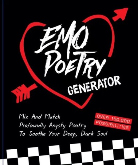 Emo Poetry Generator Av Chronicle Books