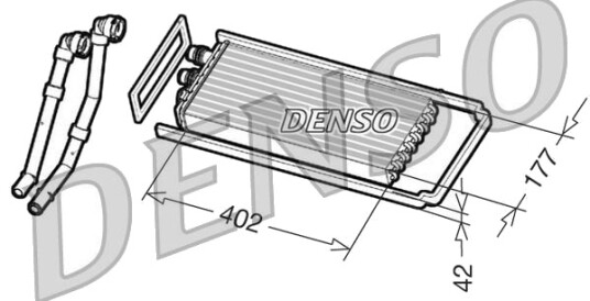 DENSO DRR12100 Varmeapparat register DENSO DRR12100 Varmeapparat register