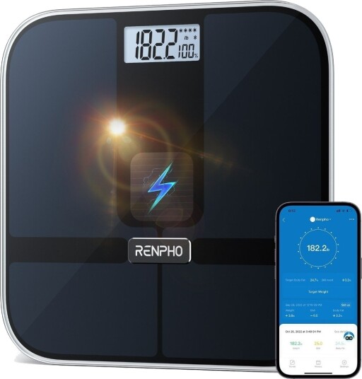 Renpho Elis Solar 2 Smart Bo Dy Scale Badevekt Renpho Elis Solar 2 Smart Bo Dy Scale Badevekt
