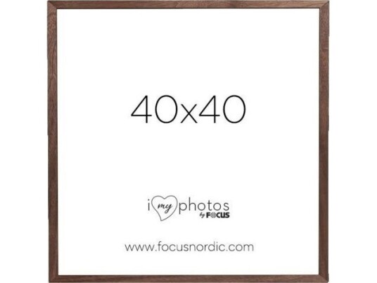 Ramka Focus Focus Soul Walnut Veneer 40X40