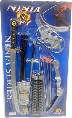 GA Toys Ninja set 5 parts