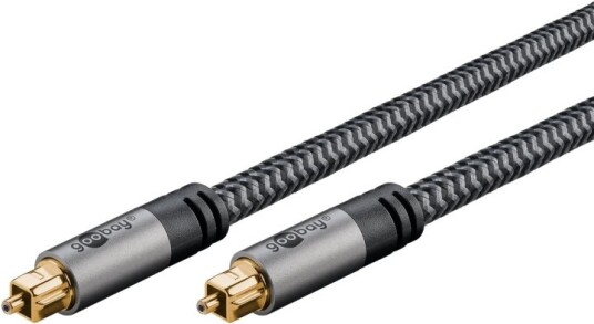 Goobay 10 m Toslink-kabel Sharkskin Grey